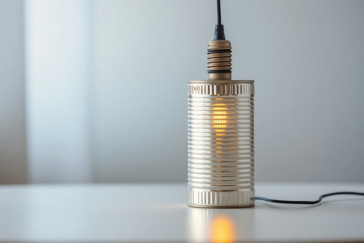Crea una lampada con una lattina di conserve: l'idea geniale per ravvivare la casa con stile